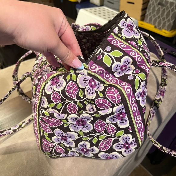 Vera Bradley Medium Plum Petal Tote - Picture 4 of 4